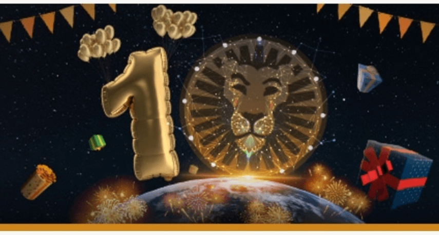 Celebrate 10 Years With LeoVegas by Winning a Share of Prize Worth €100K